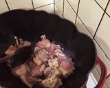 【ストウブ】鶏もも肉のトマト煮込み作り方3写真