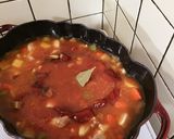 【ストウブ】鶏もも肉のトマト煮込み作り方6写真