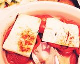 フェタチーズのグリル焼き　クレタ島料理作り方4写真