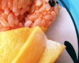 おやすみ…くまオムライス。キャラ弁にも。作り方4写真