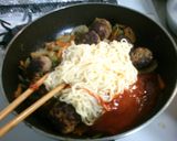 ランチに簡単♪ ミートボールスパゲティ！作り方13写真