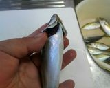 鯵(小型)の簡単下処理作り方2写真