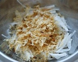 サッと簡単♫　大根の和風和えサラダ作り方1写真