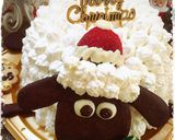 ひつじのショーン★ドームケーキ★作り方9写真