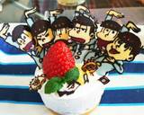 手抜きキャラケーキ(おそ松さん)作り方6写真