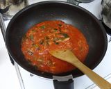 トマトとツナのパスタ☆トマトピューレで☆作り方6写真