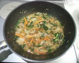 寒い日にあったか～い「ピリ辛あんかけ麺」作り方3写真