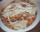 納豆チーズキムチちょっぴりカレーご飯作り方1写真