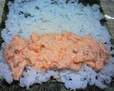 巻き巻き♪ツナマヨキムチロール♪作り方2写真