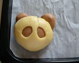 レンジパンで「ぱんだメロンパン」♪作り方11写真