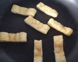 お箸で食べる♬小松菜と油揚げの和風パスタ作り方5写真