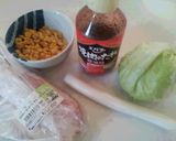 休日のお昼にBLC（ベーコンレタス炒飯）作り方1写真