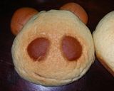 レンジパンで「ぱんだメロンパン」♪作り方15写真