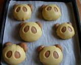 レンジパンで「ぱんだメロンパン」♪作り方12写真