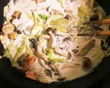 鮭とキャベツのクリームパスタ作り方3写真