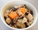 調理師さんの失敗しない山菜おこわ作り方11写真