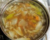 調理師さんの鶏の田舎汁作り方5写真