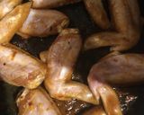 鶏手羽のハニー味噌焼き作り方1写真