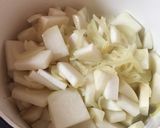かぶと豆乳のなんちゃってポタージュ作り方3写真
