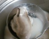 牡蠣の白味噌汁作り方5写真