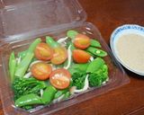 レンジパックで、簡単温野菜作り方4写真
