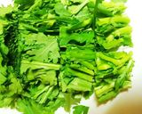 超簡単！春菊DE温サラダ★ポン酢和え♪作り方2写真