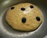 ブルーベリーのクリームチーズパンケーキ作り方3写真