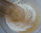 スキレットでふわふわ厚焼き✿ホットケーキ作り方3写真