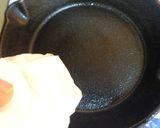 スキレットでふわふわ厚焼き✿ホットケーキ作り方7写真