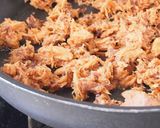 簡単！シーチキンそぼろのホットごはんピザ作り方1写真