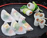 シースルー大根のスモークサーモン包み作り方4写真