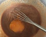 楽!スライス(チョコ)チーズケーキ。作り方2写真