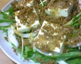新たまねぎ♪豆腐とそぼろのサラダ作り方2写真
