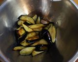 茄子とセロリ、ちりめんじゃこのサラダ作り方4写真