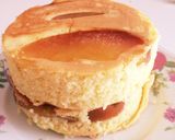 ふわふわの*りんごパンケーキ作り方7写真