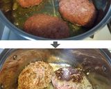 ガリデミトマッ☆煮込みハンバーグ！作り方6写真
