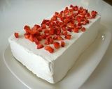 ロールケーキ生地de苺のスクエアケーキ♪作り方8写真