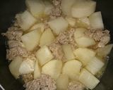 大根と豚もも肉の煮付け作り方3写真
