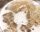 年越しに☆シャキッとセリの鶏蕎麦。作り方2写真