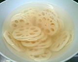 れんこんの納豆と大葉はさみ揚げ作り方1写真