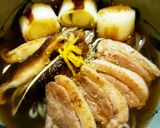 年越しに鴨南蛮蕎麦作り方8写真