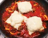 簡単オシャレ♡トマトハンバーグチーズのせ作り方6写真