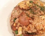 豚の角煮とお揚げのチャーハン作り方5写真