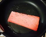 葱たっぷり☆ポン酢で食べる炙りマグロ作り方1写真