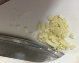 ちぢみほうれん草とキノコのニンニク炒め作り方4写真