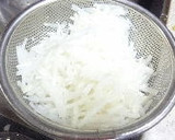 大根・青しそ・鮭フレークのマヨサラダ作り方1写真