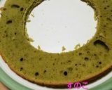 クリスマスケーキ リース風　抹茶作り方1写真