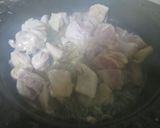 白菜と鶏の鍋作り方3写真