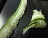 きゅうり＊かまぼこ＊お豆　ノットサラダ作り方3写真
