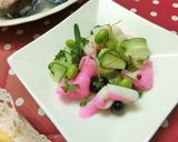 きゅうり＊かまぼこ＊お豆　ノットサラダ作り方5写真